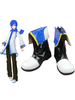 Chaussures de Cosplay Vocaloid Kaito imité cuir Déguisements Halloween