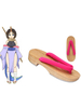 Chaussures de cosplay;pour femme Miss Kobayashi