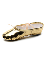 Chaussures de danse classique pour femmes Chaussures de danse à bout fermé blond