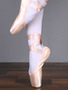 Chaussures de danse de ballet Chaussures de danse à bout carré roses