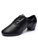 Chaussures de Danse latine noir chaussures à lacets Synthétique chaussures pour hommes