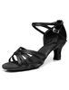 Chaussures de danse salsa et latines noir