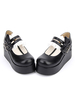 Chaussures de lolita sublimes en Synthétique plate-forme Déguisements Halloween