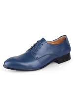 Chaussures de marié en peau de vache avec lacets formelles