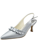 Chaussures de mariage à talons avec bout pointu