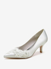 Chaussures de mariage Escarpins de mariée Satin Bout pointu