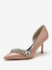 Chaussures De Mariage Escarpins De Mère De Mariée Vernis Haut Bout Pointu Strass