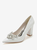 Chaussures de Mariées Femme avec Bout Pointu Unicolore