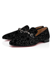 Chaussures de mocassins pour hommes Fashion Polyester Rivets Illustration Slip-On