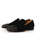 Chaussures de mocassins pour hommes Rivets populaires Artwork Slip-On