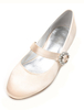 Chaussures de salle de bal ou ronde Toe Chunky glitter chaussures de danse latine pour les enfants