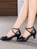 Chaussures de salon femme or boucle réglable