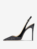 Chaussures de soirée pour femmes Chaussures de bal à talons hauts en patchwork pailleté