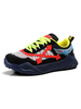 Chaussures de sport Couleur Mode pour hommes Bloc maille ronde Toe Derbies