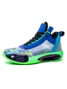 Chaussures de Sportes Baskets à Lacets avec Plateforme Imprimés Hommes avec Bout Rond Comfortables et Respirantes Cousu Multicolores