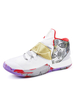 Chaussures de Sportes Baskets à Lacets avec Plateforme Imprimés Hommes avec Bout Rond Comfortables et Respirantes Cousu Multicolores