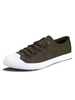Chaussures de Sportes Baskets à Lacets Plates Hommes Imprimés avec Bout Rond Bicolores Comfortables et Respirantes
