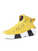 Chaussures de Sportes Hommes avec Plateforme Baskets Plates 2021 avec Boucles avec Bout Rond Tricolores Respirantes et Comfortables Légères