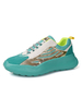 Chaussures de Sportes Hommes avec Plateforme Baskets Plates 2021 Imprimés à Lacets avec Boucles avec Bout Rond Bicolores Respirantes et Comfortables Légères