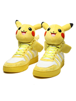 Chaussures de Sportes Pokemon Panda Hommes avec Plateforme Imprimés Baskets Plates 2021 Imprimés à Lacets avec Bout Rond Bicolores Respirantes et Comfortables Légères