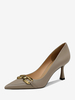 Chaussures Femmes Talons Hauts Talon Aiguille PU Cuir Escarpins Bout Aiguille