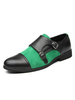 Chaussures Habillées Homme Mode Bout Pointu Slip-On Cuir PU