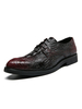 Chaussures Habillées Homme Moderne Bout Rond Sangle Réglable Cuir PU