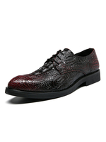 Chaussures Habillées Homme Moderne Bout Rond Sangle Réglable Cuir PU