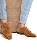 Chaussures habillées marron à bout rond avec boucle et chaussures à lacets pour hommes