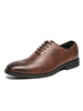 Chaussures habillées pour homme à la mode avec bride à bout pointu en cuir PU réglable