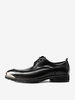 Chaussures habillées pour homme Chaussures fantastiques à bout pointu avec détails en métal en cuir de vache