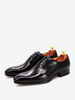 Chaussures habillées pour homme en cuir de vachette à bout rond de qualité