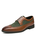 Chaussures habillées pour homme Fantastique bout pointu à lacets en cuir PU