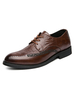Chaussures habillées pour homme fantastique sangle bout rond réglable en cuir PU