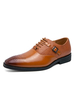 Chaussures habillées pour homme Fashion Square Toe Strap Réglable en cuir PU