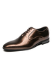 Chaussures Habillées Pour Homme Mode Bout Pointu Sangle Réglable En Cuir PU Chaussures De Costume Blonde