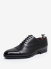 Chaussures habillées pour hommes à bout carré en cuir Brogue Derby Chaussures de mariage formelles
