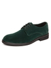 Chaussures habillées pour hommes avec bride à bout rond réglable en cuir PU; mocassins verts