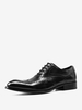 Chaussures habillées pour hommes chaussures de mariage à bout carré en cuir de vache Oxford pour bal de promo