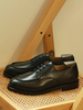 Chaussures habillées pour hommes Chaussures de mariage fantastiques à bout rond en cuir de vache Derby