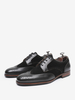 Chaussures habillées pour hommes Chaussures de mariage formelles en cuir à bout rond de qualité