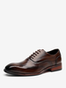 Chaussures habillées pour hommes fantastiques à bout rond avec sangle réglable en cuir PU