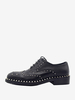 Chaussures habillées pour hommes fantastiques bout rond rivets cuir de vachette