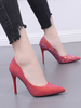 Chaussures Haute Partie talon rouge chaussures de soirée bout pointu de la femme