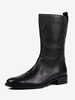 Chaussures Homme Bottes de Travail Bottines Simples Cuir de Vachette Classique Noir