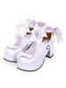 Chaussures lolita douces Chaussures à lanières en Synthétique avec plateforme Déguisements Halloween