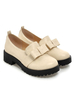 Chaussures Lolita Synthétique Bows ronde talon Puppy cuir Chaussures Lolita Toe Pump Déguisements Halloween