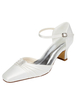 Chaussures mariage à talons avec cristal