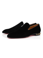 Chaussures mocassins pour hommes Chaussures de costume noires à bout carré en cuir suédé à bout carré