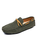 Chaussures mocassins pour hommes confortables en cuir PU Bows Slip-On